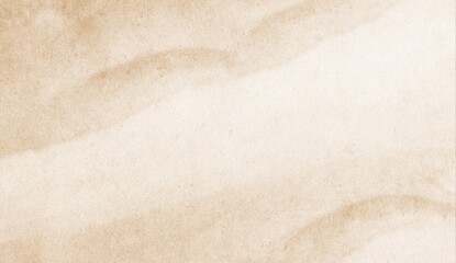 watercolor art cream background. Old paper. Marble. Stone. Beige watercolor texture for cards, flyers, poster, banner. Stucco. Wall. 
