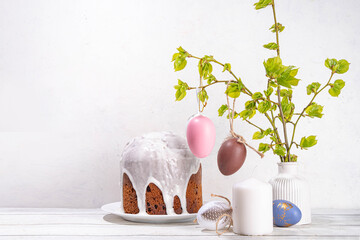 Easter orthodox catholic Christian  holiday background