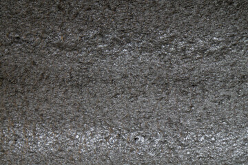 Gray PVC background close-up