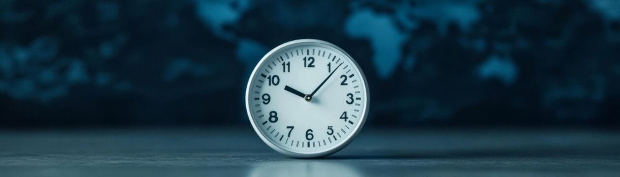 Doomsday clock ticking closer to midnight, nuclear bomb, symbolic urgency