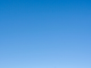 何も無い青空のグラデーション05