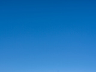 何も無い青空のグラデーション01