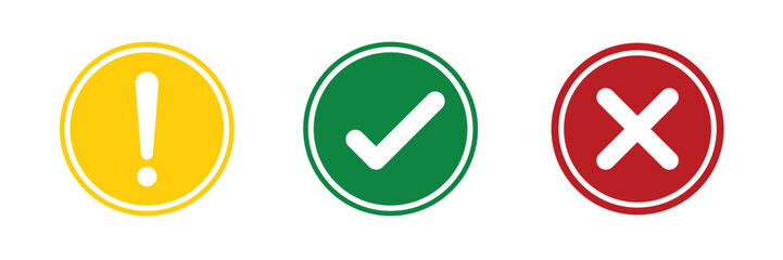 Danger sign vector. Warning sign isolated on white background.	
