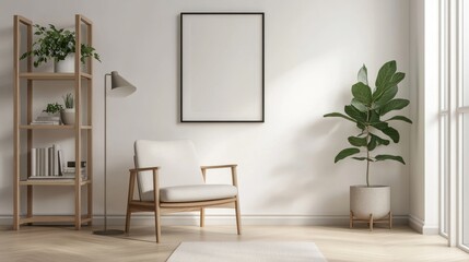 Fototapeta premium A rose outlined in flowing black strokes, its minimalist beauty captured on a pure white canvas.