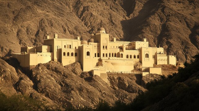 Majestic Jabreen Castle, Oman: A Fortress of History and Grandeur