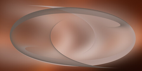 abstract background with circles, simple elegant brown background