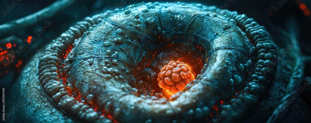 Poster kidney disease idea. a stunning depiction of cellular processes showcasing intricate structures.