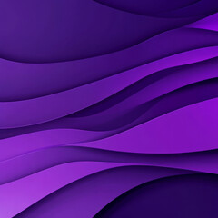 Purple Waves Abstract Background 