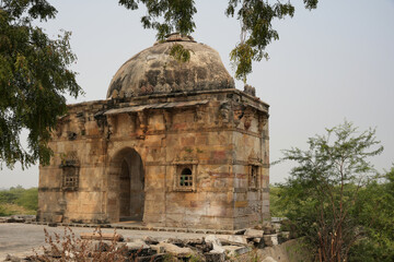 Fototapeta premium Eternal Tribute: Bairam Khan's Mausoleum in Patan