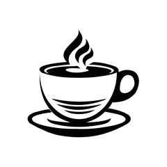 Tea Cup Logo Design Vector
