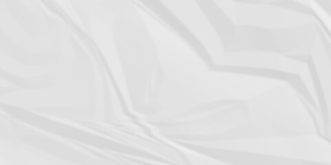 Obraz premium White crumpled paper texture . White wrinkled paper texture. White paper texture . White crumpled and top view textures can be used for background of text or any contents .