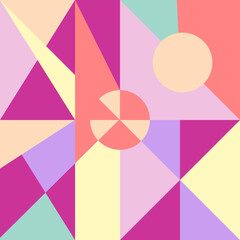 Abstract Geometric Background