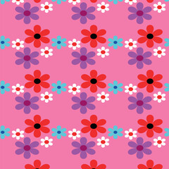 seamless pattern with hearts