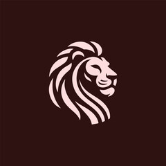 Iconic lion head logo for sale.