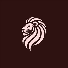 Iconic lion head logo for sale.