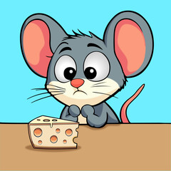 Cheese and mouse
