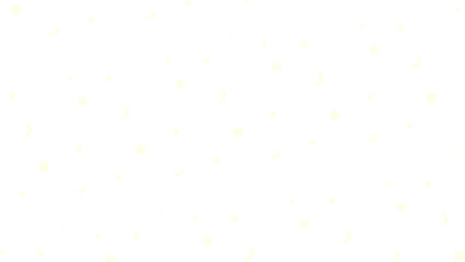 ファンシーな星々のキラキラパターン⭐︎PNG