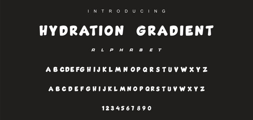 Beautiful Colorful Kids logo Fonts, Creative Typography Fonts for Children's Books, Educational Materials, and Fun Projects Colorful kids alphabet design template. Cartoonish Bubbly Fonts for Kids