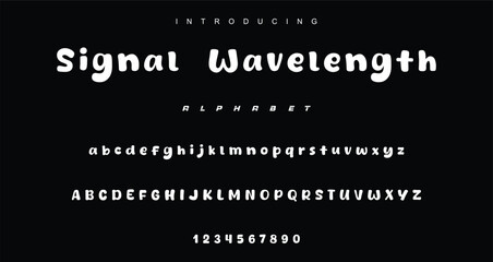 Playful cartoon Font, funky typeface for joyful brings life designs like children's artwork, birthday invitations, playful branding, and carnival.