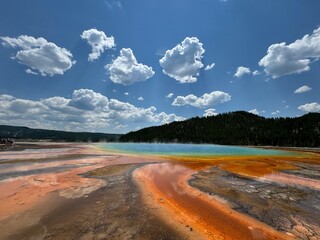 Yellowstone Nationalpark Grand Prismatic Geyser
