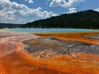 Yellowstone Nationalpark Grand Prismatic Geyser