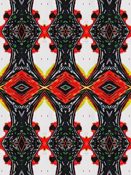 red and black pattern