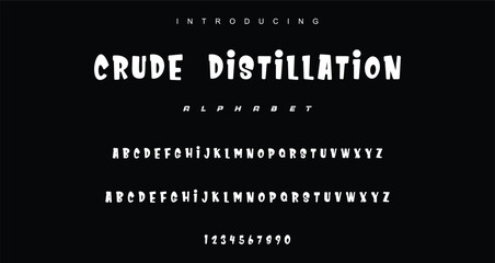 Playful cartoon Font, funky typeface for joyful brings life designs like children's artwork, birthday invitations, playful branding, and carnival.