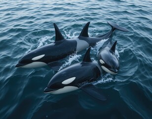 Fototapeta premium dolphin in the water