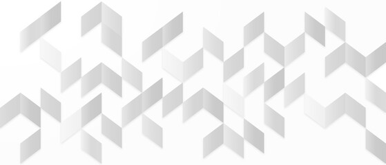 Abstract geometric technological flyer, brochure