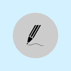 pencil icon vectors illustration