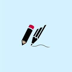 pencil icon vectors illustration