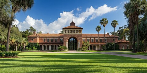 Historic Plant Hall showcases remarkable architecture and rich history, making it a significant landmark. This historic plant hall reflects the charm and significance of its surroundings.