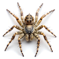 spider on white background