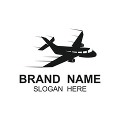 Creative and unique Airplane logo design. logo is suitable for airways industry, travel and brand company