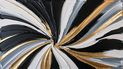 A Vibrant and Dynamic Abstract Modern Art Piece, Featuring Bold Colors, Energetic Brushstrokes, and Fluid Shapes That Evoke Movement and Emotional Expression