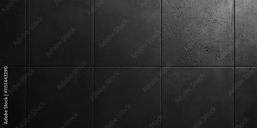 Aufkleber dark gray concrete backdrop featuring a black raster pattern. the contrast between the black raster 