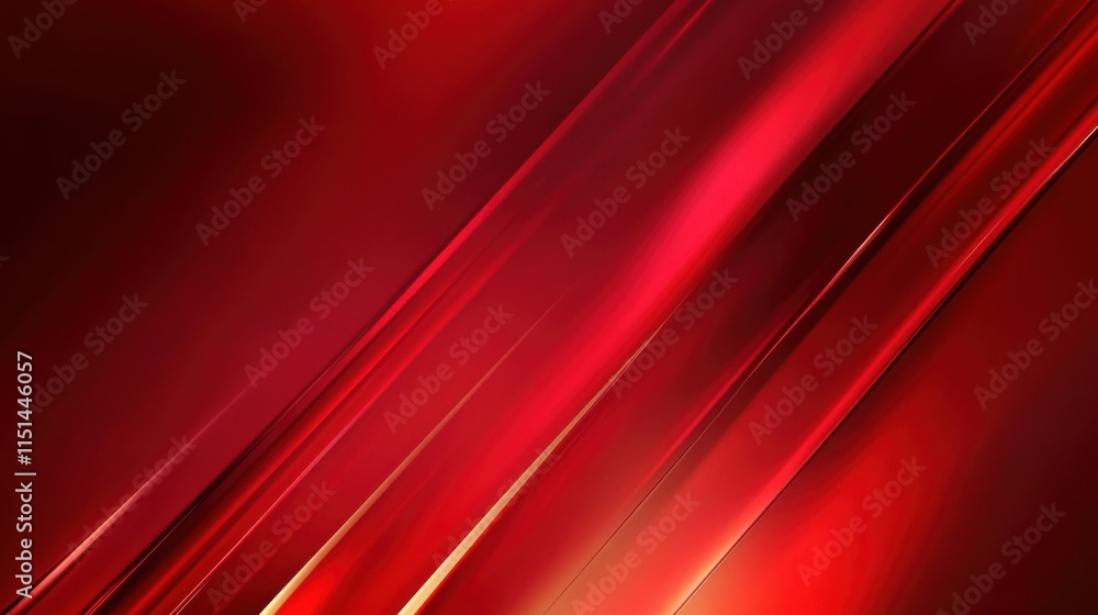 Aufkleber abstract red diagonal lines background design: dynamic gradient and sleek stripes
