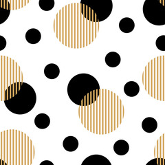 Seamless geometric chain pattern. Vector Illustration.