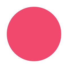 Pink round geometric shape transparent png