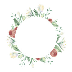 Aesthetic flower png badge, transparent background