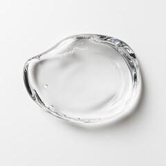 gel,liquid, water bubble,realistic cosmetics face scrub,Lip gloss swatch or shimmering gel mask, liquid foundation, luxury texture for makeup, gel splash, brush, Skin care,Cosmetic concealer