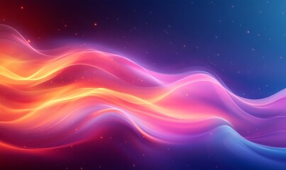Obraz premium light streaks painting the air in smooth, flowing arcs. Generative AI