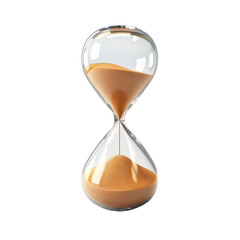 a close up of a hourglass