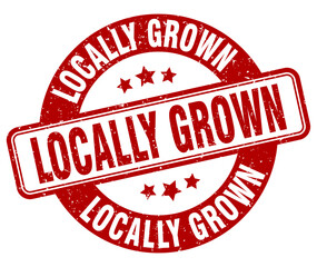 LOCALLY GROWN stamp