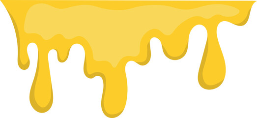 Very Cute Decorative Melted Cheese Element