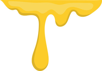 Very Cute Decorative Melted Cheese Element