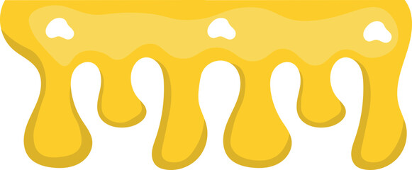 Very Cute Decorative Melted Cheese Element