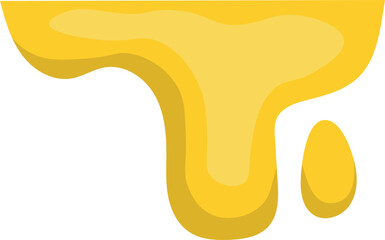 Very Cute Decorative Melted Cheese Element