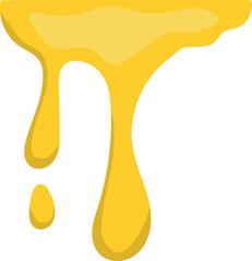 Very Cute Decorative Melted Cheese Element