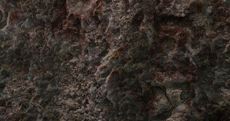 Detailed view of rugged stone surface with natural textures